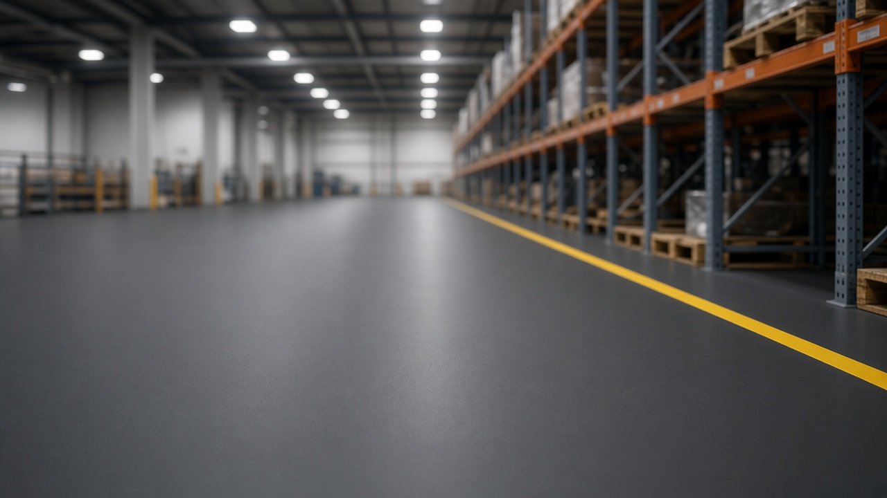 Solid Colour Epoxy Flooring