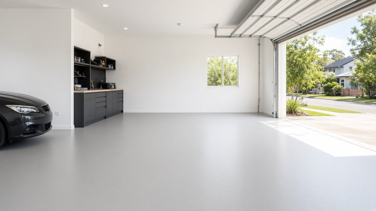 Solid Colour Epoxy Flooring